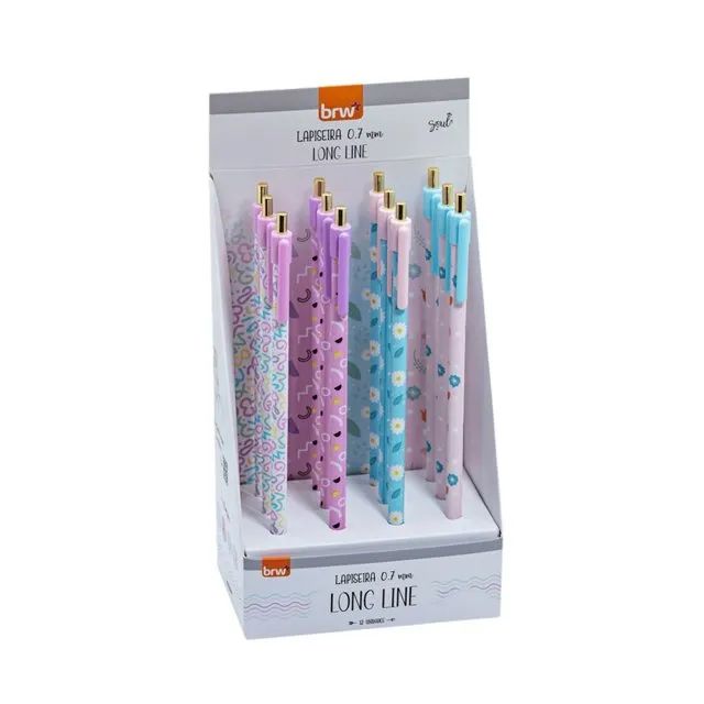 Lapiseira 0.7 Plastica Long Line Ref.LP0109