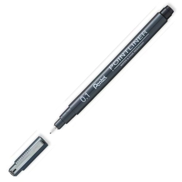 Caneta Nankin 0.1 Pointliner Ref.S20P-1A PT