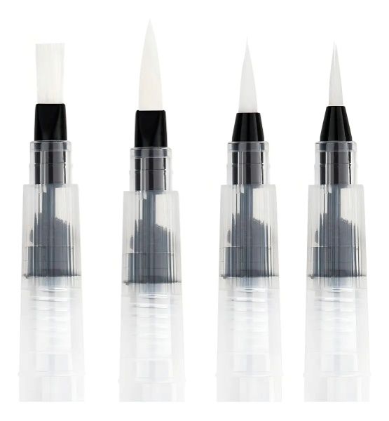 Kit Pincel Artistico c/4Un Water Brush Re...