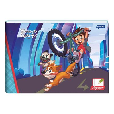 Caderno Brochura CD 40F 1/4 Linguagem Tur...