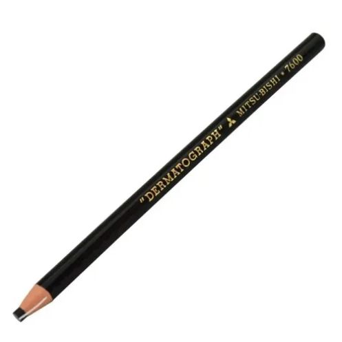 Lapis Dermatografico Ref.7600 Preto Mitsu...