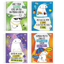 Caderno Espiral CD 80F 1 Mat Flork Fsc