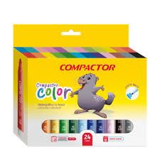 Pincel Hidrografico Grosso 24 Cores Ref.1...
